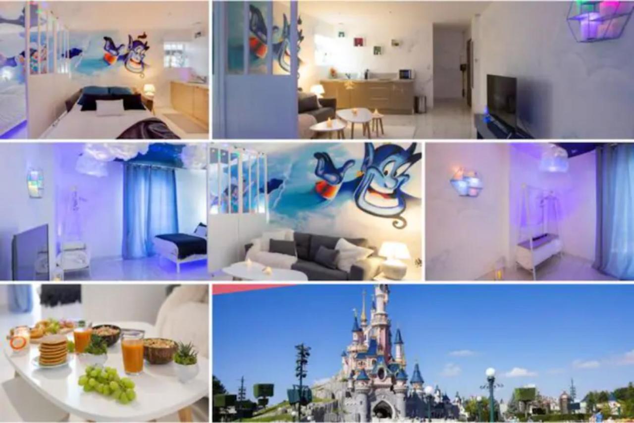 Suite Aladdin - 4P - Proche Disney Montry 외부 사진